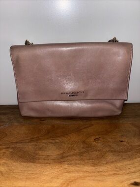 Bruno Magli dal 1936 blush Leather chain Shoulder Bag